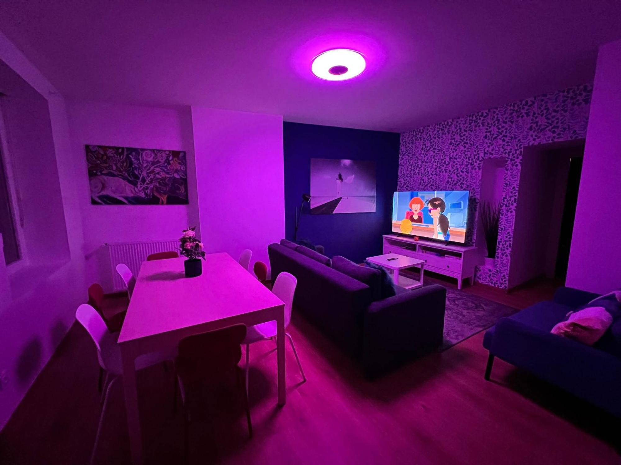 24 Chic & Cosy Grand Appart 88M2 Parking Gratuit Hypercentre Netflix Saint-Etienne  Eksteriør billede